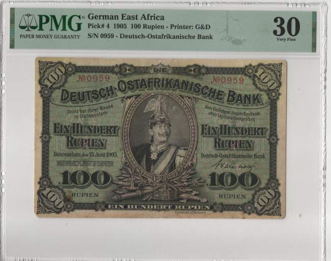 100 Rupien 1905